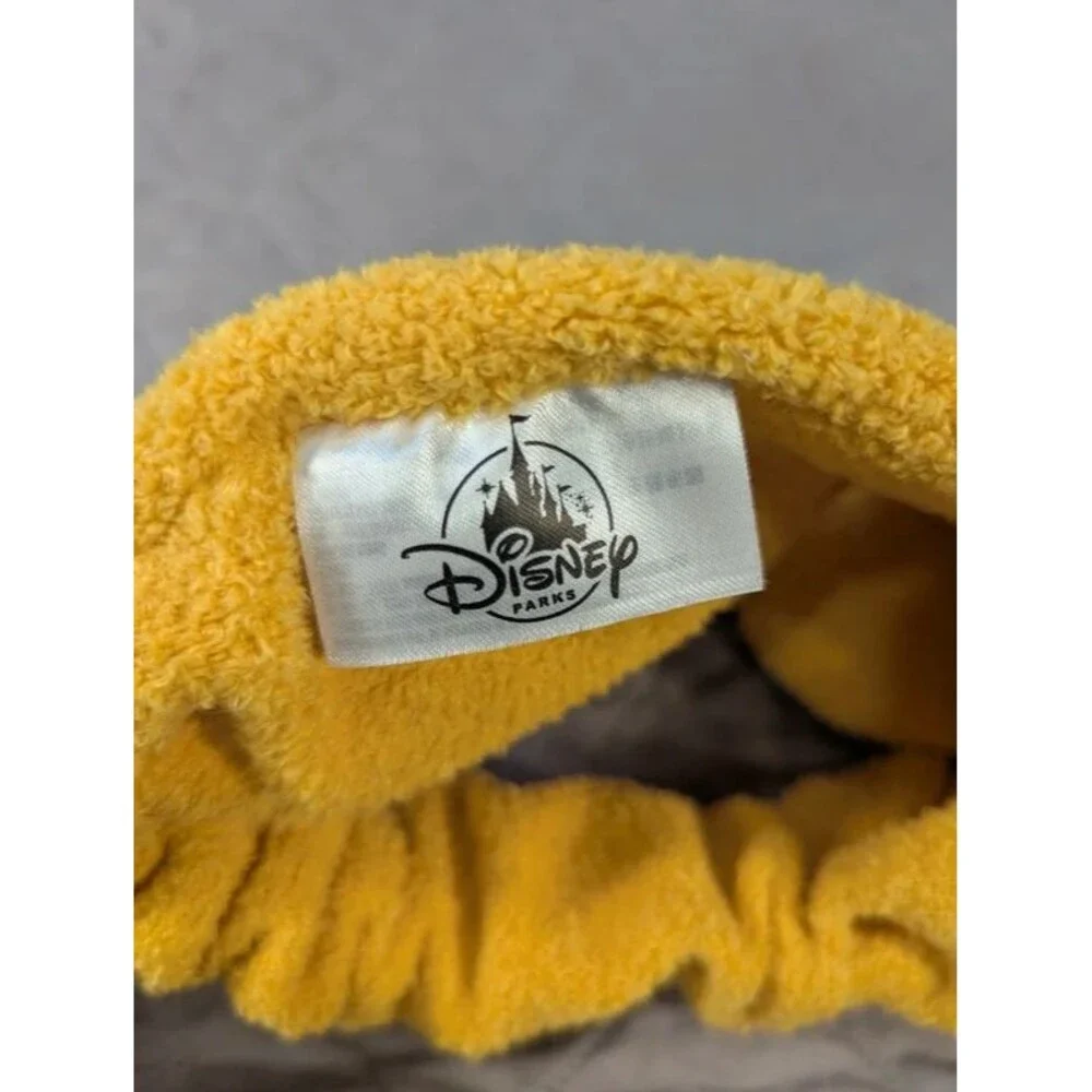 Disney Parks Lion King Simba Plush Spa Makeup Headband Yellow Ears Tufts